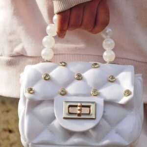 kids fashion handbag white