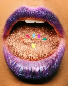 how to make glitter lip gloss with glitter